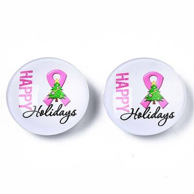 Glass Paper Snap Buttons