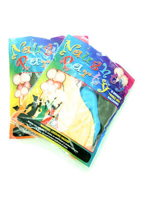 Party Balloons Boobies Asst 6pk(sale)