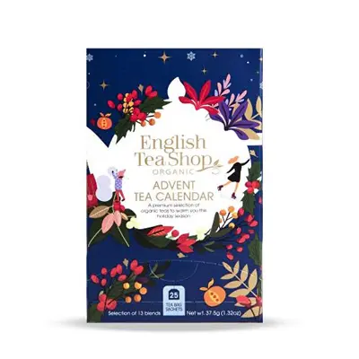 English Tea Shop Calendario Dell'Avvento Blue Box Bio 25 Sacchetti