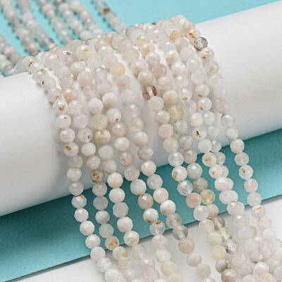 Natural Rainbow Moonstone Beads Strands