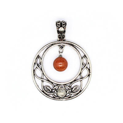 Natural Red Jasper Pendants