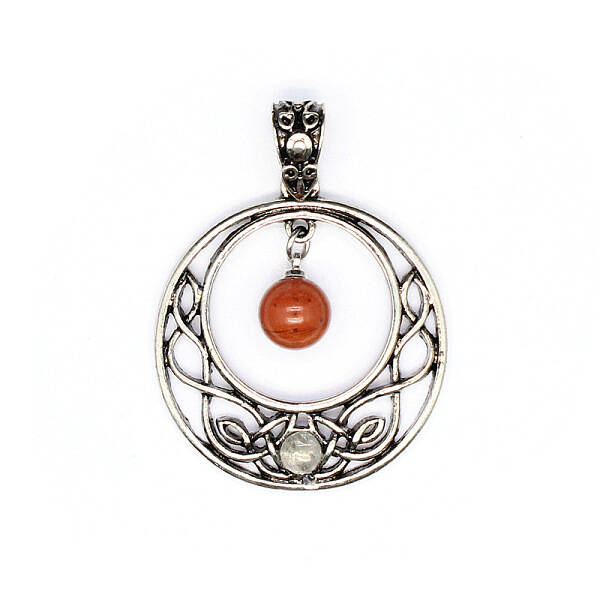 Natural Red Jasper Pendants