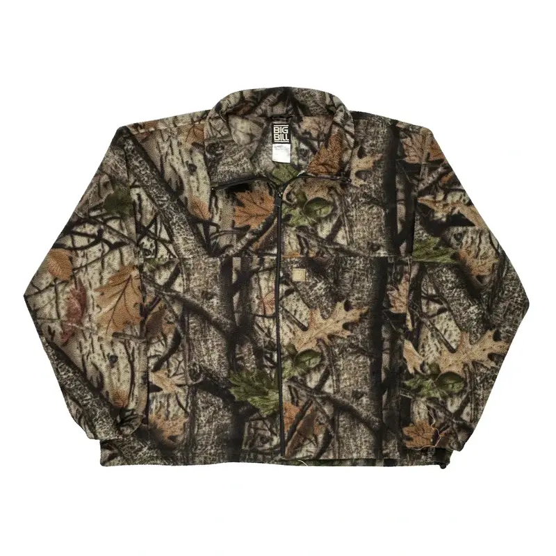 Big Bill Camo Jacket - 2XL Khaki Polyester | Size: xx-large