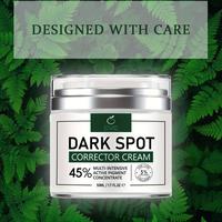 Dark Spot Corrector Cream: For Face & Body, Enriched with Vitamin C & Hyaluronic Acid, Multi-Effect Moisturizing, Fades Spots...