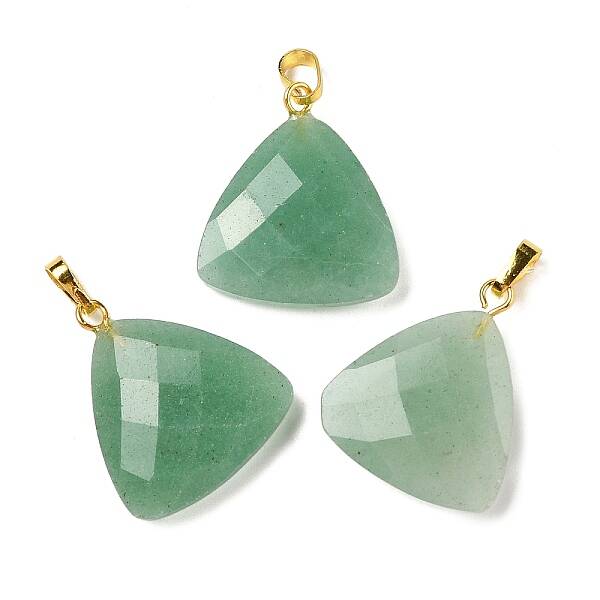 Natural Green Aventurine Pendants