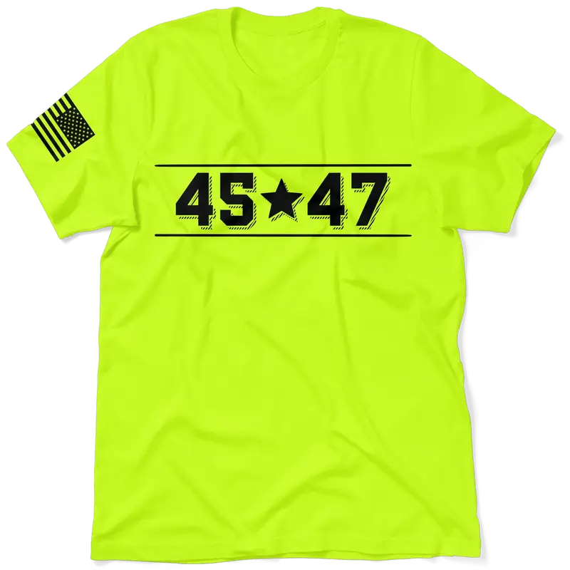 45-47 - Safety Yellow T-Shirt