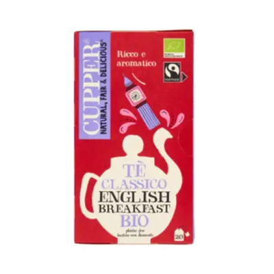 Abafoods srl English Breakfast Classic Organic Tea Cupper® 44G