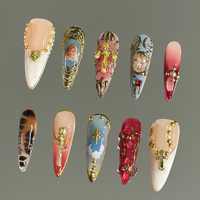 NailVesta DreamWear Collection – 100% Handcrafted 3D Press-On Nails | Reusable, Long-Lasting, Salon-Quality