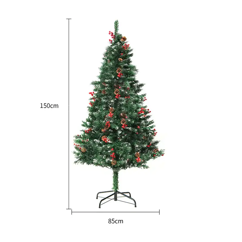 More Discount  Off Christmas Tree PVC Artificial Snow Christmas Tree Mall Window Decoration Tree Cedar Christmas Tree Christm...