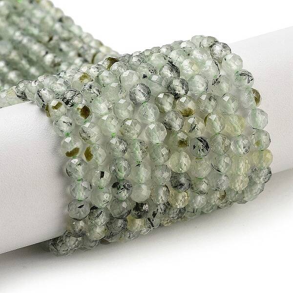 Natural Prehnite Beads Strands
