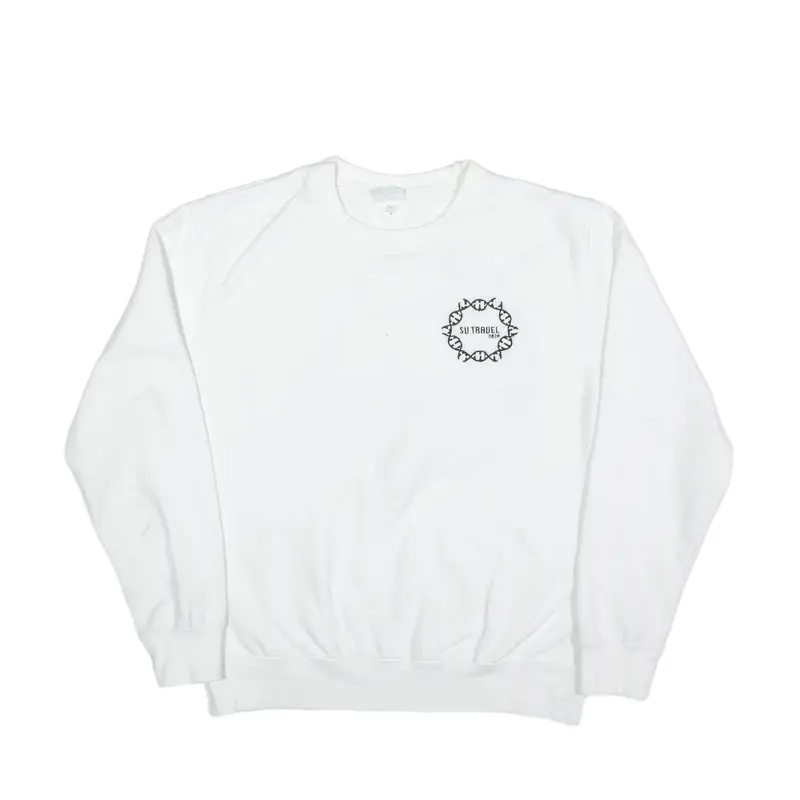 AWD Su Travel Train Sweatshirt White Mens M