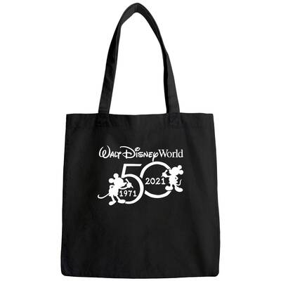Disney Magic Kingdom 50th Anniversary Mickey Minnie Family Tote Bag