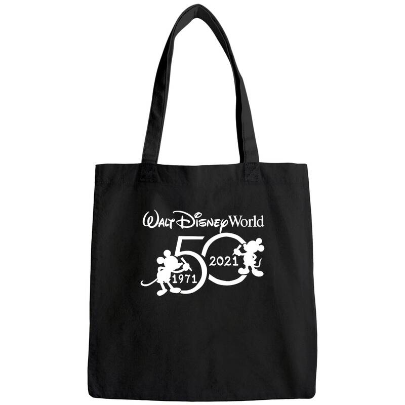 Disney Magic Kingdom 50th Anniversary Mickey Minnie Family Tote Bag