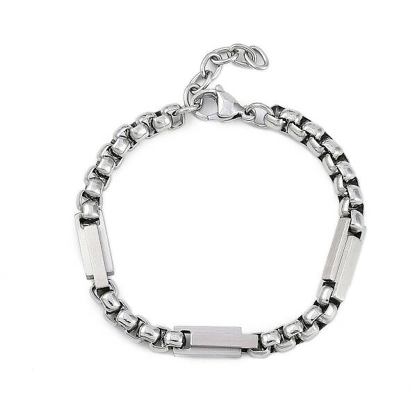 304 Stainless Steel Box Chains Bracelets