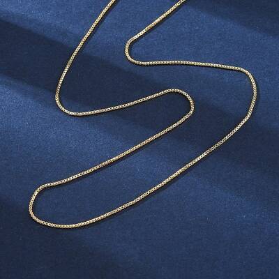Adjustable Electroplate Brass Venetian Chain Necklaces