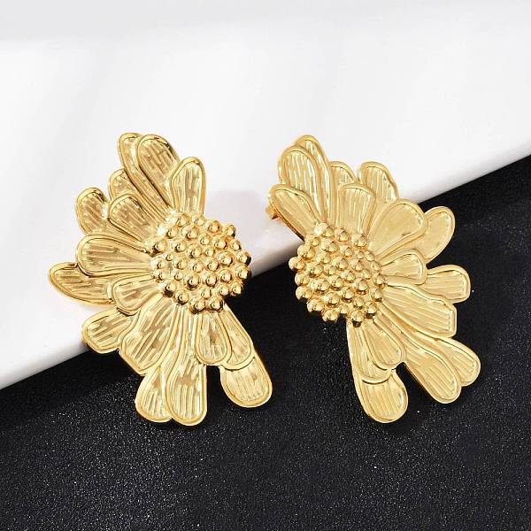 304 Stainless Steel Stud Earrings