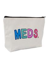 Minimalist Letter Pattern Makeup Bag, Gifts for Her, Travel Pill Organizer, Versatile Cosmetic Storage Bag, Trendy Makeup Pou...