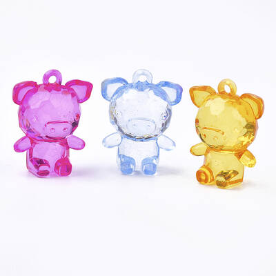 Transparent Acrylic Pendants