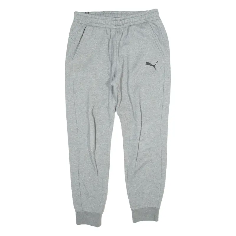 PUMA Womens Joggers Grey Tapered L W16 L28