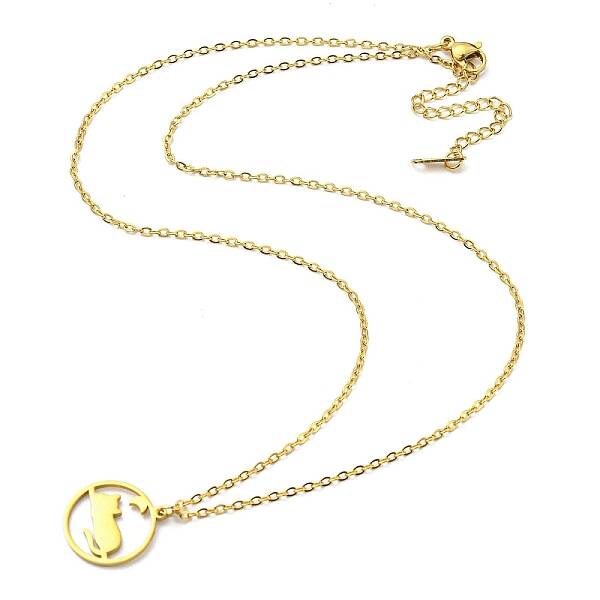 304 Stainless Steel Pendant Necklaces