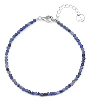 Agato Sodalite Beads Mineral Bracelet POL-B16/21L