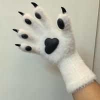 SCLMRO Kigurumi paws with pads & Fursuit KIG Paws , Cosplay Paw Gloves with Claws