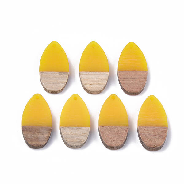 Resin & Wood Pendants
