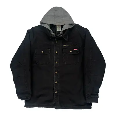 Dickies Jacket - Large Black Cotton