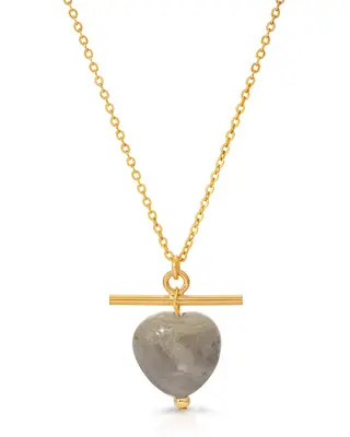 Lovy Necklace | Color: Dark | Metal Color: Gold