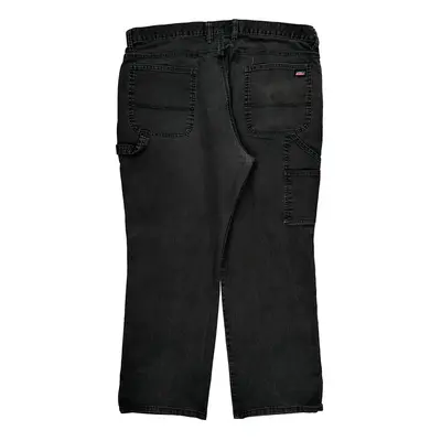 Dickies Carpenter Trousers - 40? Waist Black Cotton Blend