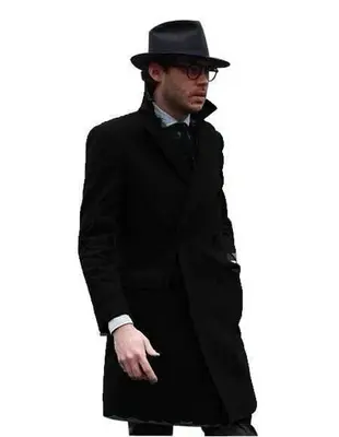 Mens Wool Overcoat - Wool Overcoat