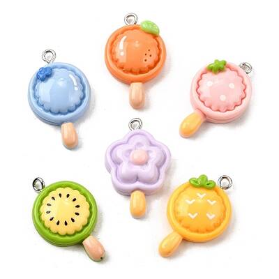 Opaque Resin Pendants