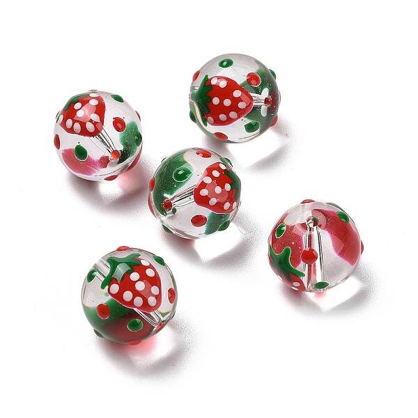 Handmade Glass Enamel Beads Strands