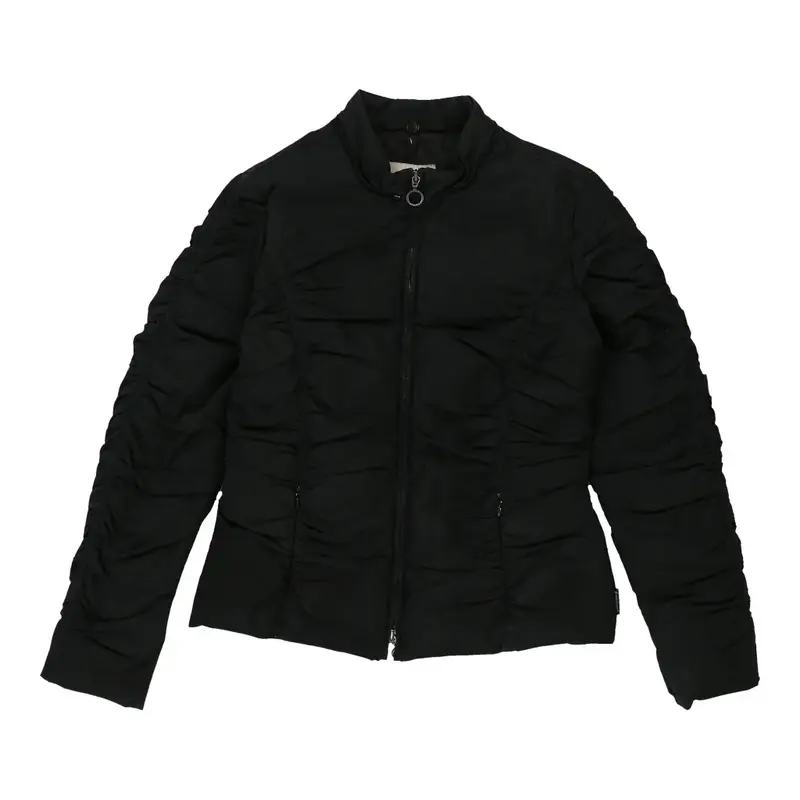 Moncler Jacket - Large Black Polyester | Size: large