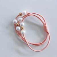 [1 gift] ‘’Pink hair rubber band‘’, suitable for gift friends, holiday gifts for Women