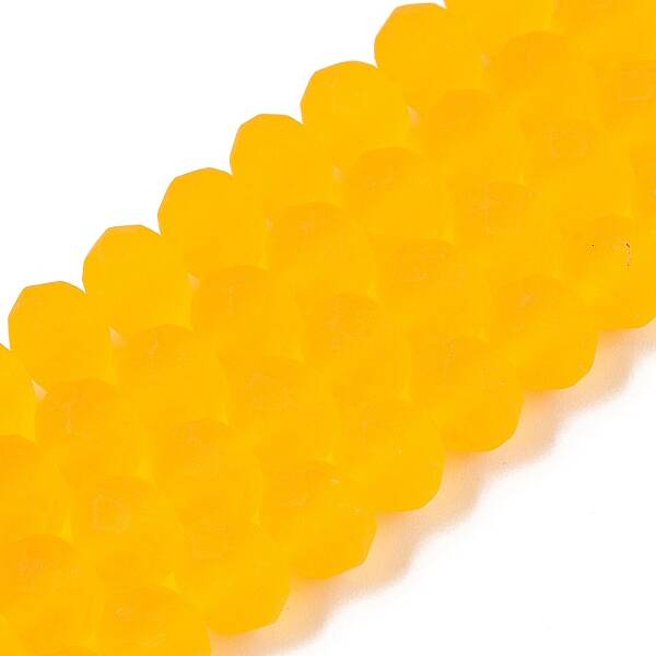 Transparent Glass Beads Strands