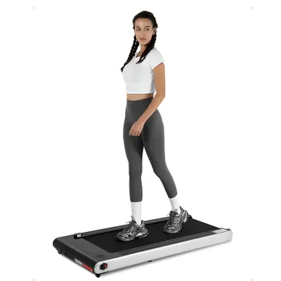 Garvee 2.5 HP Walking Pad, 0.6-3.8 MPH, 256 LBS Plug & Play, Under Desk