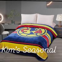 Club America Reversible Cloud Soft Blanket - Perfect for a Cozy Night's Sleep mexican  blanket blanket