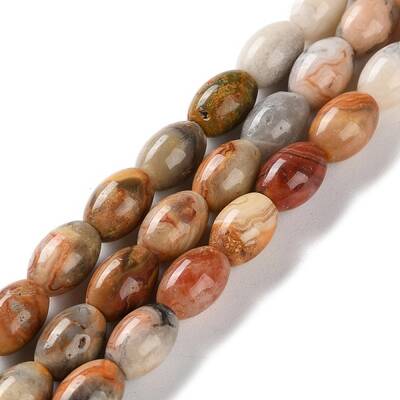 Natural Crazy Agate Beads Strands