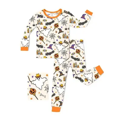 babee Reshinee Moisture-wicking Bamboo Pajama sets for Toddler Boys and Girls, Temp-Sensing Babys Kids 2pcs Pjs, Long-Sleeve ...