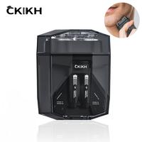 CKIKH Electric Razor for Men Cordless: Wet/Dry Rotary Shaver Waterproof - USB Fast Charging & Sensitive Skin Care - Pop up Tr...