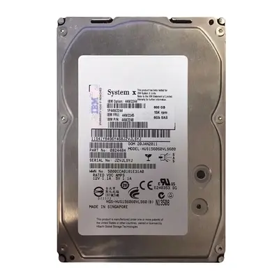 44W2248 IBM 600GB 6Gb/s SAS 15000 3.5-Inch Hard Drive