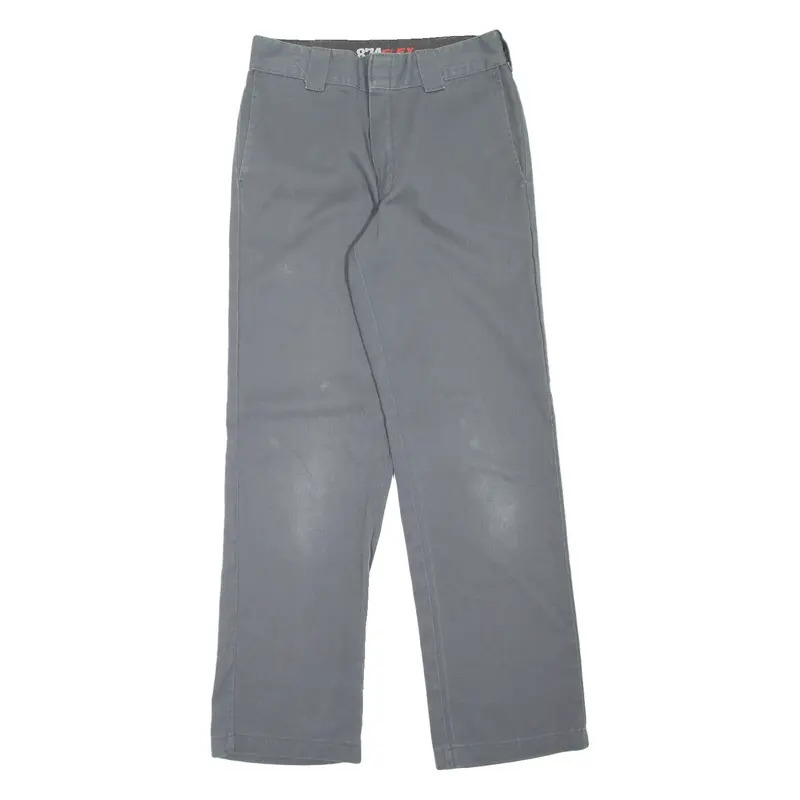 DICKIES 874 Workwear Mens Trousers Grey Regular Straight W30 L32