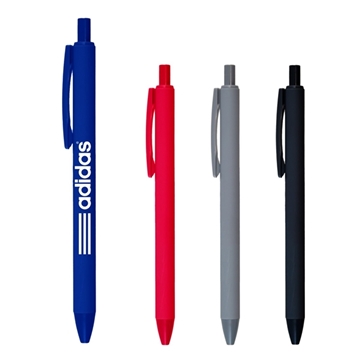 500 Customized Bolt Soft Touch Retractable Ballpoint Pen - ...