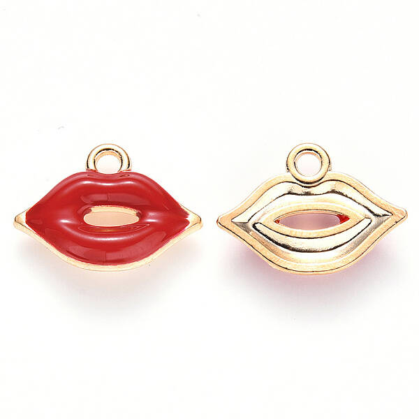 Alloy Enamel Pendants