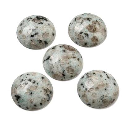 Natural Sesame Jasper Cabochons