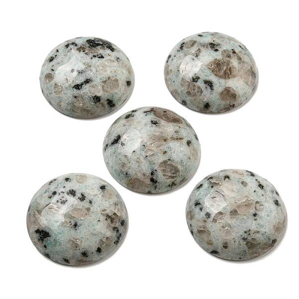 Natural Sesame Jasper Cabochons