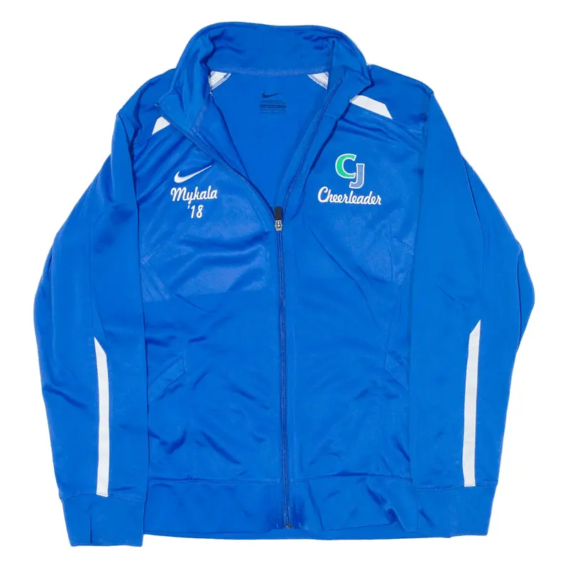 NIKE Track Jacket Blue Womens L