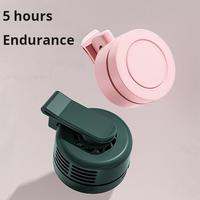 Portable Silent Mini Bladeless Electric Fan Clip On,Mini Bladeless Fans with Clip,2025 New Adjustable 3-Speed Suspended Waist...