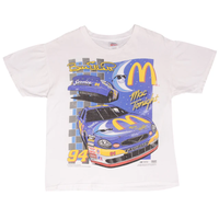 CAMISETA VINTAGE DE NASCAR BILL ELIOTT MCDONALDS 1998_ TALLA GRANDE 2SIDE